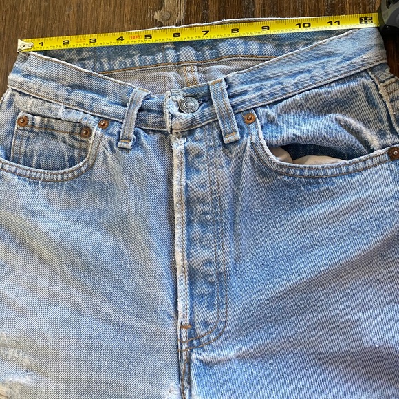 Levi’s high waisted 501’s rare re/done 24 - Picture 2 of 6